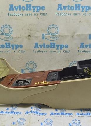 Накладка центральной консоли перед лев lexus gs300 gs350 gs430 gs450h 06-07 беж