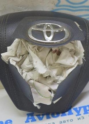 Подушка безопасности airbag в руль водительская toyota sienna 15-20 черн, стрельн (01) реал м