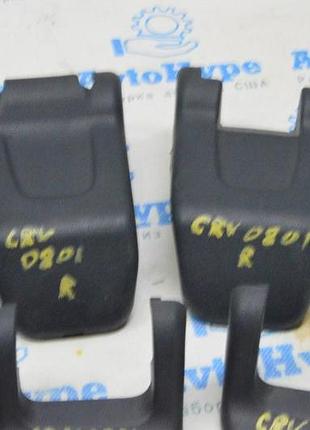 Накладка салазки сидінь 2 ряди передня права внутрішня honda crv 07-11 чорн