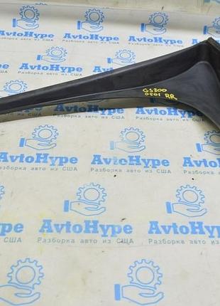 Накладка петлі багажника права lexus gs300 gs350 gs430 gs450h 06-11 у зборі 2 частини