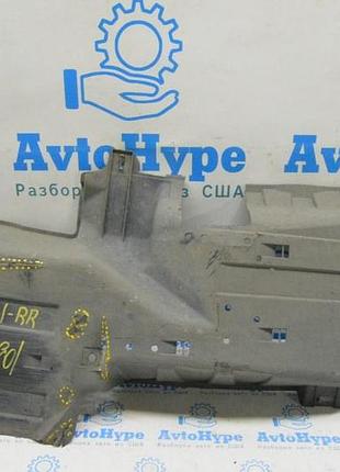 Защита днища зад прав honda crv 07-11 (01) надрывы, нет фрагмента