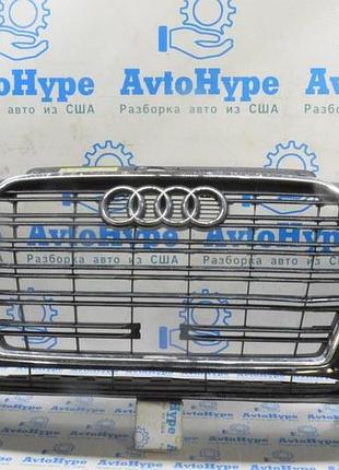 Бампер передний голый audi a3 8v 17-20 без парктроников под омыватели фар дефект,с заглуш (02)
