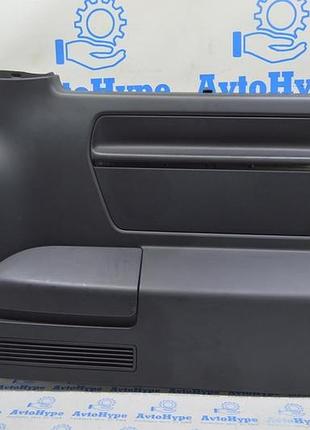 Обшивка арки левая vw multivan t5 09-15 черн, под электро дверь, вставка дерево (01) царапина