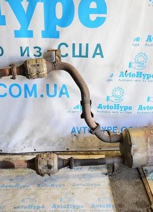 Приемная труба с катализаторами лев toyota sequoia tundra 2008-2022 4.6 5.7 вторая