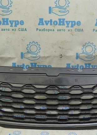 Решітка радіатора grill range rover velar l560 17- lr092631 з емблемою, злом креп (01)