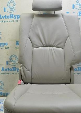 Заднє сидіння ліві lexus rx300 rx330 rx350 rx400h 04-09 шкіра сіре (02)