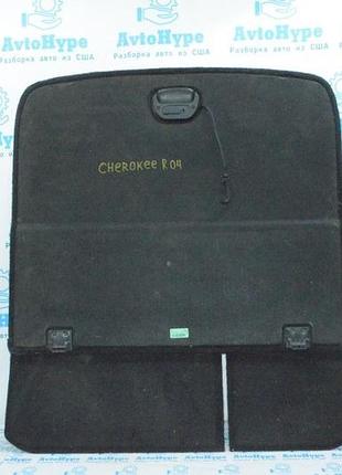 Пол багажника jeep cherokee kl 14- черн (04)