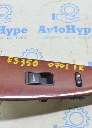 Накладка керування склопідіймачем переднім правим lexus es350 07-09 під дерево