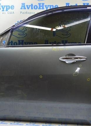 Дверь голая перед лев acura mdx 07-13 (01) зеленая, тычки