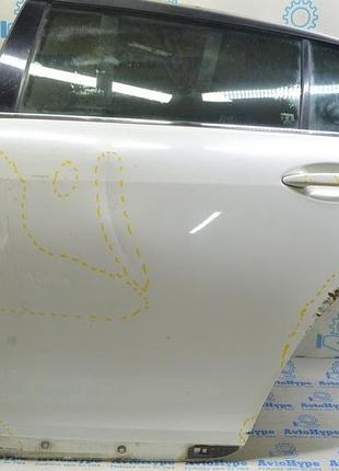 Молдинг двери верхний задний левый lexus gs300 gs350 gs430 gs450h 06-11 хром
