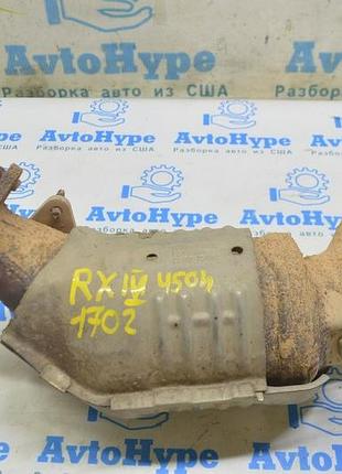 Коллектор выпускной задний с катализатором lexus rx450h 16-22 (02) посыпался