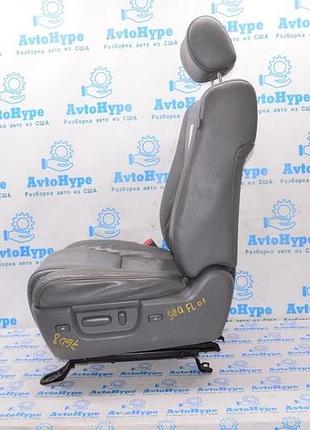 Комплект сидений 3 три ряда серая кожа toyota sequoia 2008-2022 с airbag, электро