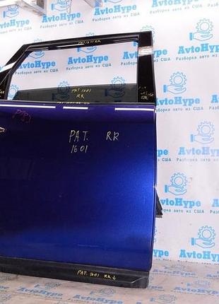 Дверь голая зад прав nissan pathfinder 13- (01) синий цвет:rby
