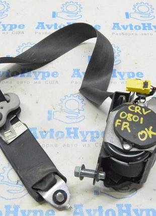 Пасажирський ремінь безпеки honda crv 07-09 чорн