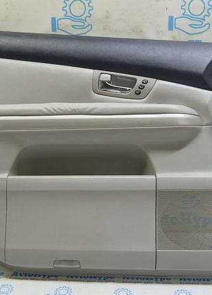 Обшивка дверей картка передня ліва lexus rx300 rx330 rx350 rx400h 04-09 сіра (02) прим'ята