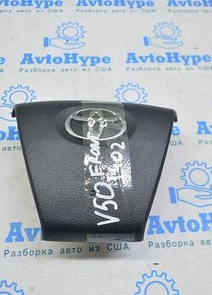 Подушка безопасности airbag в руль водительская toyota camry v50 12-14 usa\euro le черн (02)