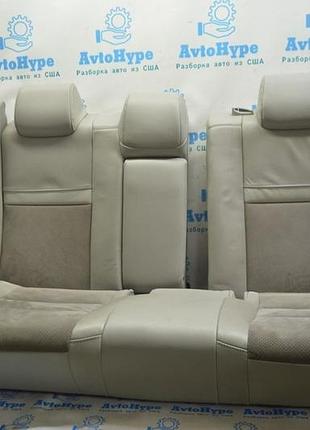 Подушка безопасности airbag сидение задняя левая toyota camry v50 12-14 usa hybrid, кожа серая