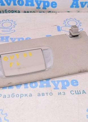 Козырек левый subaru outback 15-19 серый
