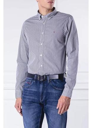 Tommy hilfiger брендова сорочка, чоловіча сорочка, рубашка
