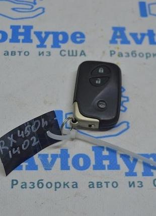 Ключ smart key lexus rx350 rx450h 10-15 3 кнопки (02)