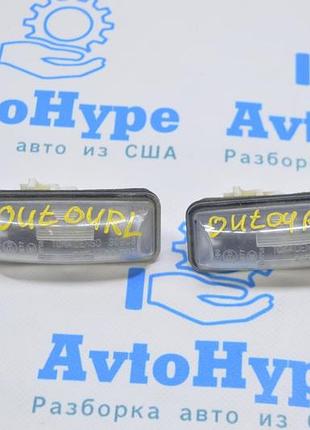 Подсветка номера прав subaru outback 15-19