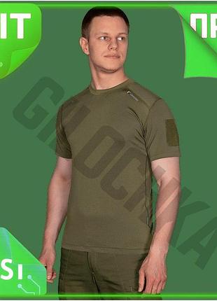 Ve футболка camotec олива coolpass new version grid для охоронних структур літня гіпоалергенна футболк n6w_ver