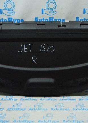 Полка задняя vw jetta 11-18 usa черн