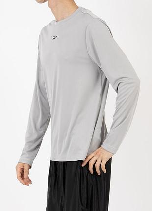 Чоловічий лонгслів reebok id train ls tech tee 🩶 3