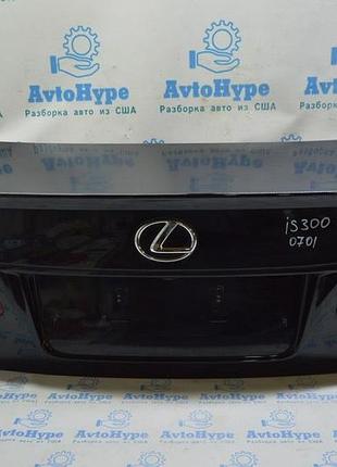 Крышка багажника lexus is250/is300/is350 06-13 (01) черный цвет