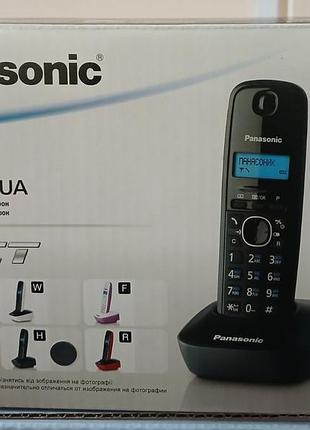 Телефон dect panasonic kx-tg1611ua новый
