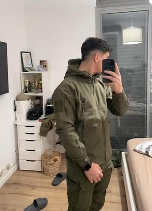Костюм тактичний софтшелл оливковый форма softshell олива 6
