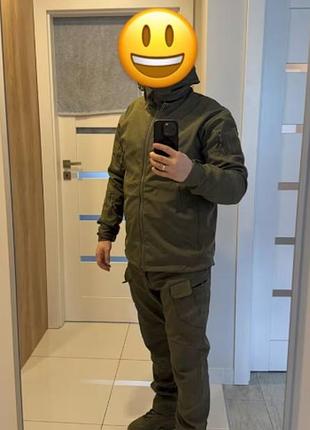 Костюм тактичний софтшелл оливковый форма softshell олива 7