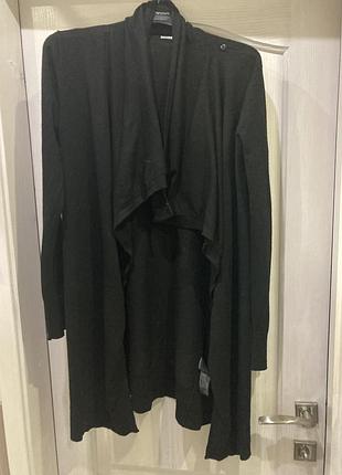 Удлиненный кардиган zara knit