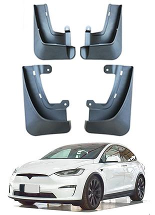 Бризговики tesla model x 2023