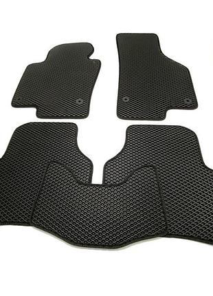 Килимки у салон eva vw passat b6/b7 2005-2014 чорні (blcev1671)