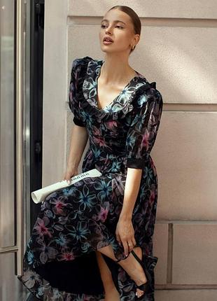 Сукня міді midnight fleur xs