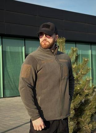 Военная кофта серая polartec 340 rmilitary+ 2