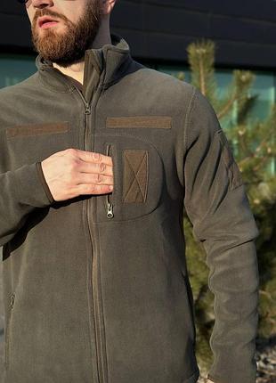 Военная кофта серая polartec 340 rmilitary+ 7