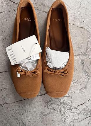 Нові балетки mango 37