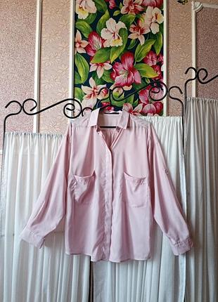 Стильна блуза з карманами zara basic.