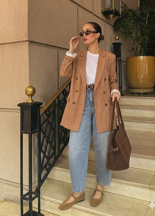Піджак подовжений прямий oversize