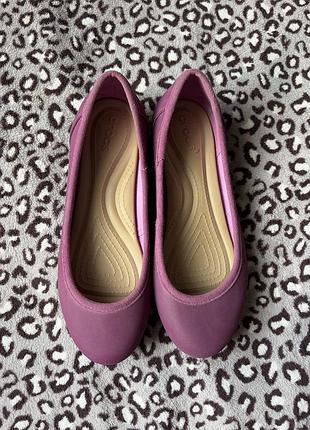 Crocs тапочки балетки