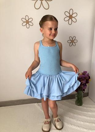 Літня святкова сукня для дівчинки