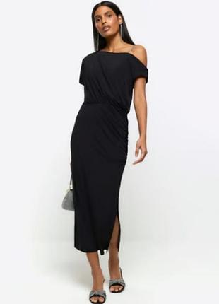 Черное платье river island британия