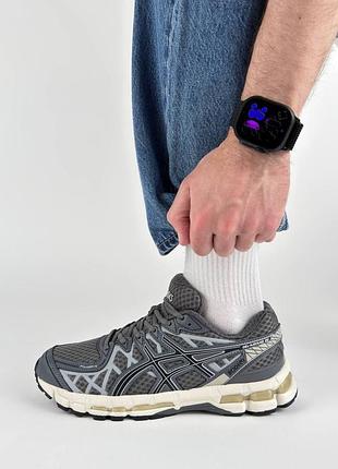 🐻 мужские кроссовки asics gel-kayano 20 grey