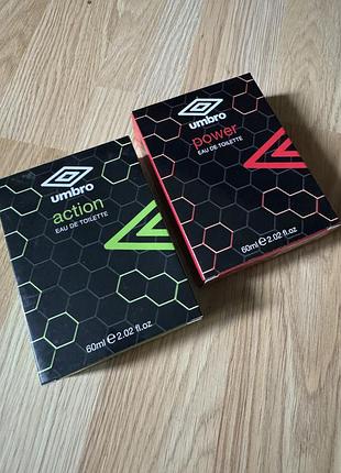 Туалетная вода для мужчин umbro action 60ml цена за 2шт