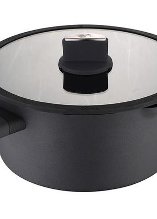 Каструля з кришкою bergner bgic-1543 28 см 5,55 л