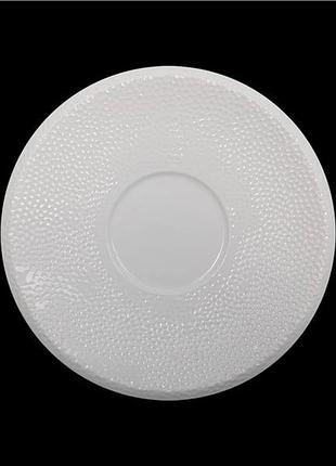 Блюдце ardesto ancona ar3558 11.4 см біле
