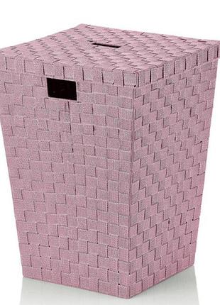Корзина для белья kela alvaro 24354 40х40х52 см сухая роза