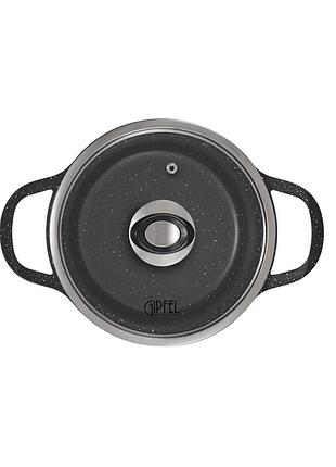 Кастрюля gipfel cantata gp-1262 16 см 1.8 л серебристая
